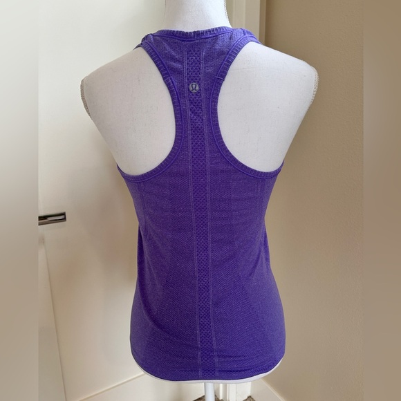 Lululemon Run Swiftly Tank - Purple - Size 6 - Picture 3 of 3